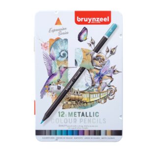 Bruynzeel Expression : Tin of 12 Metallic Colours