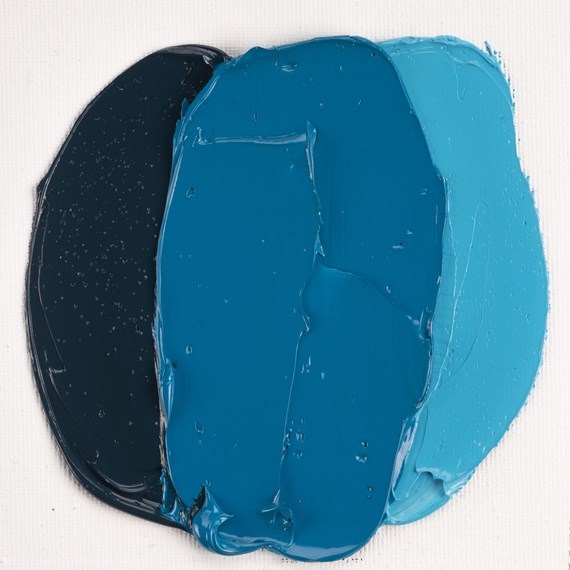 WaterMixable Oil Paint Cobra Artist 522 Turquoise Blue 150 ml