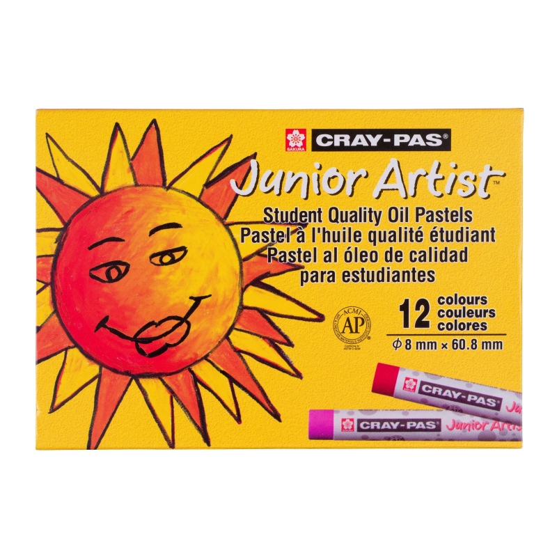 Sakura Cray-Pas Junior Artist : Oil Pastels for Kids : Set of 12