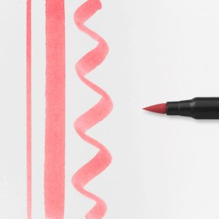 Sakura Koi : Watercolour Brush Marker Pen : 218 Vermilion Light