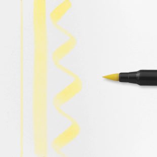 Sakura Koi : Watercolour Brush Marker Pen : 202 Lemon Yellow Light