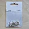 Основи За Обеци : 11 mm : Сребристи : 50 Броя