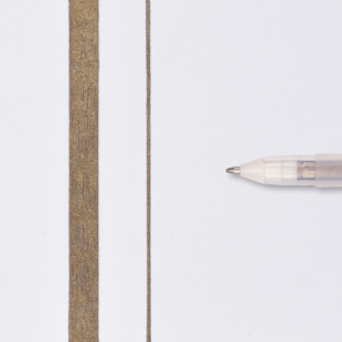 Sakura Gelly Roll Gel Pen : Shadow : 655 : Gold / Black