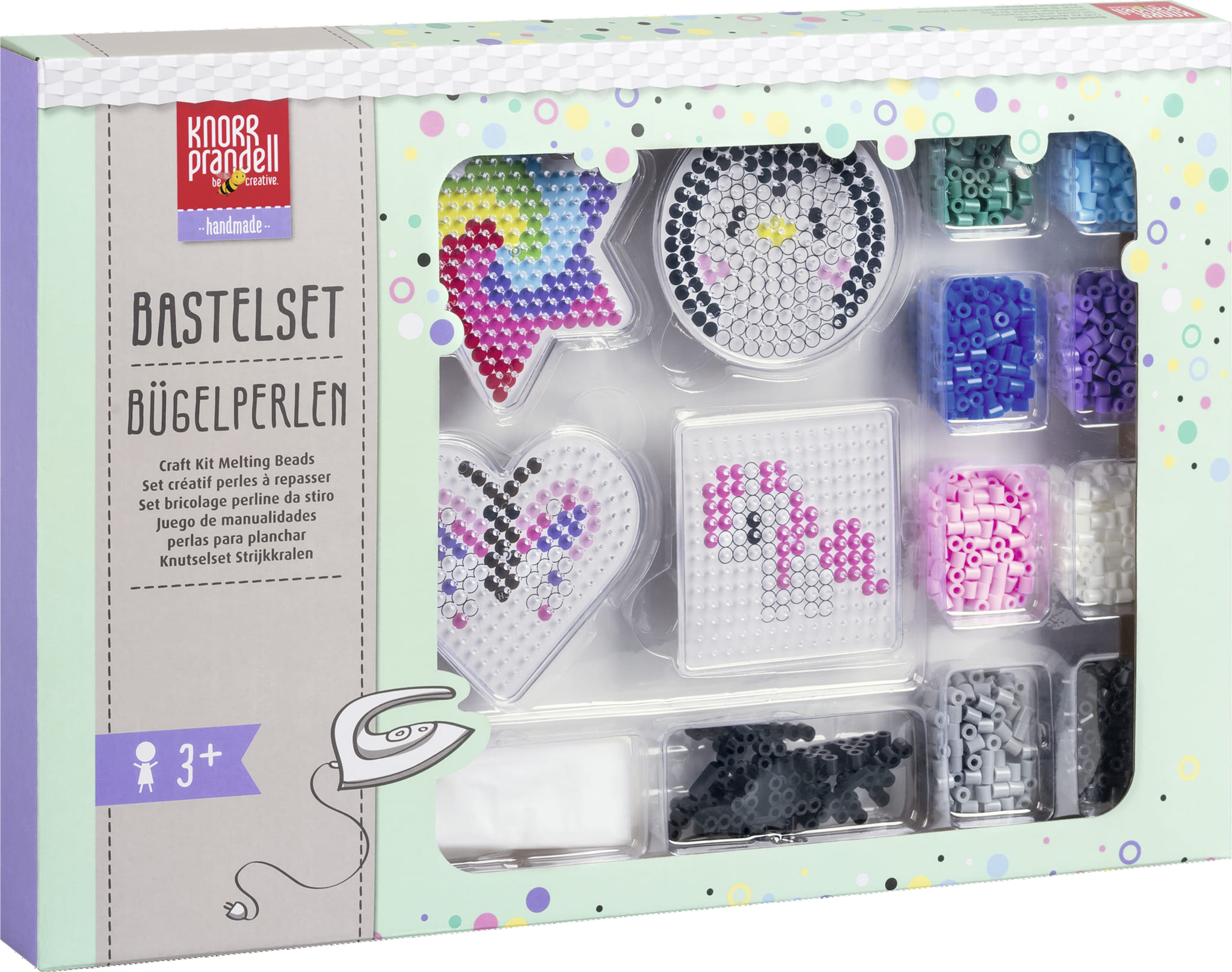 Fuse Iron Melty Bead Kit : Knorr Prandell : Pegboards & Tweezers Included :  Star, Penguin, Butterfly & Unicorn