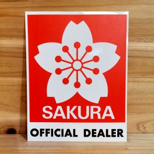Promotional Storefront Sticker : Sakura Dealer