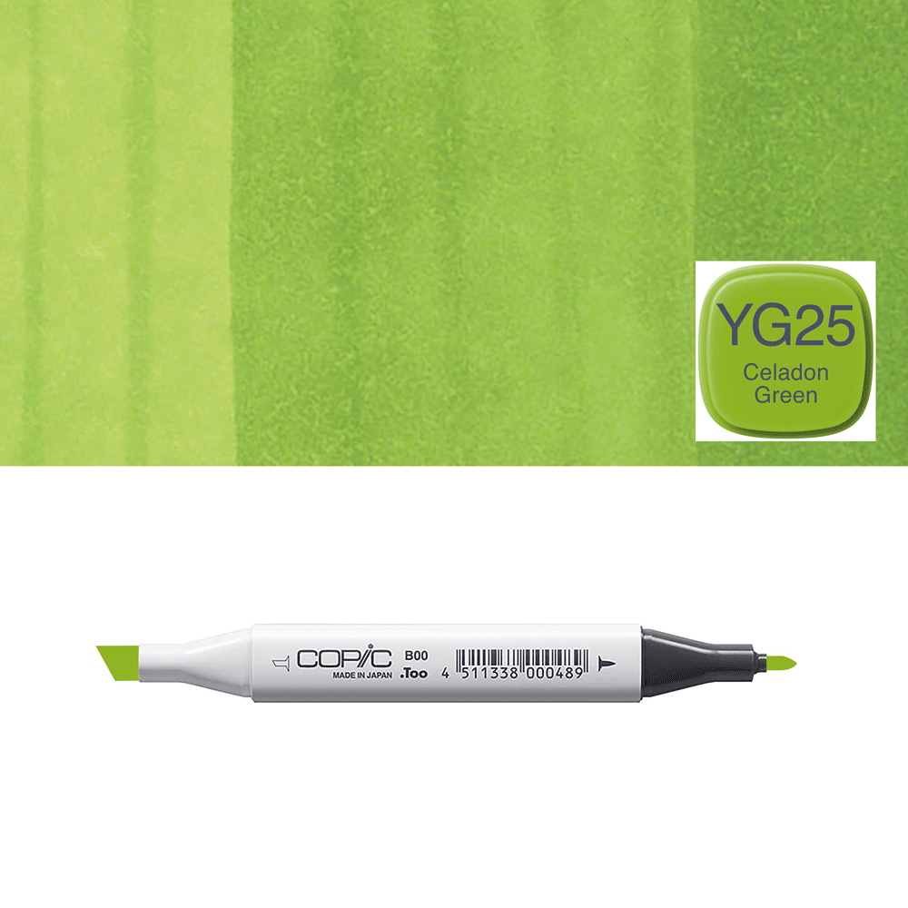 Copic Classic YG 25 Celadon Green copic-classic-yg-25-celadon-green