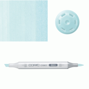 Alcohol Marker : Copic Ciao : BG-000 : Pale Aqua