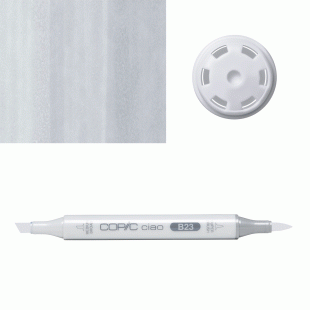 Alcohol Marker : Copic Ciao : C-1 : Cool Gray No.1