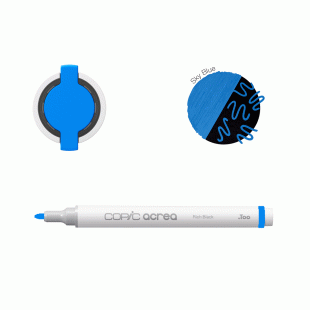 Acrylic Paint Marker : Copic Acrea : 12 Sky Blue