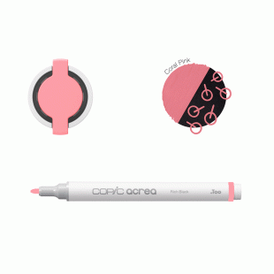 Acrylic Paint Marker : Copic Acrea : 14 Coral Pink