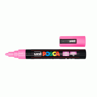 Water Based Paint Marker : Posca PC-5M : 2.5 mm : Pink