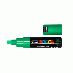 Green Acrylic Paint Waterproof Marker Pen 8 mm Posca 8K