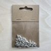 Метални Стопери за Обеци : 3 х 5 mm : Сребристи : 50 Броя
