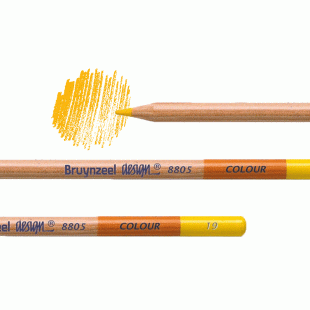 Bruynzeel Design : Artists' Coloured Pencil 8805 : 19 Naples уellow
