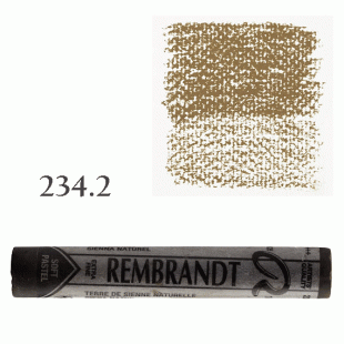 Rembrandt : Soft Pastel : Raw Sienna : 234.2