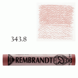 Rembrandt : Soft Pastel : 343.8 Caput Mortuum Red : Pale