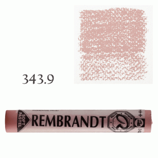 Rembrandt : Soft Pastel : 343.9 Caput Mortuum Red : Very Pale