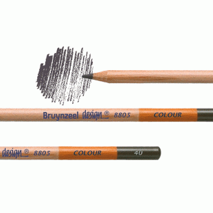 Bruynzeel Design : Artists' Coloured Pencil 8805 : 40 Umber