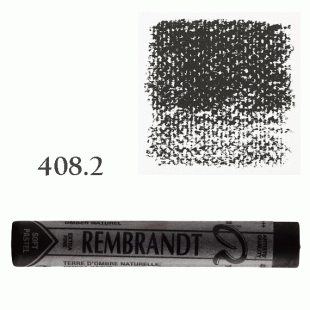 Rembrandt : Soft Pastel : Raw Umber : 408.2