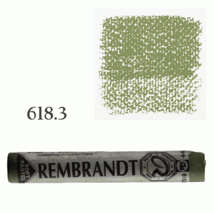 Rembrandt : Soft Pastel : Permanent Green Light : 618.3