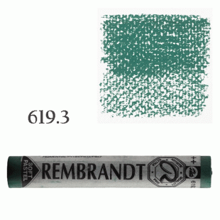 Rembrandt : Soft Pastel : Permanent Green Deep : 619.3