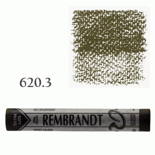 Rembrandt : Soft Pastel : Olive Green : 620.3