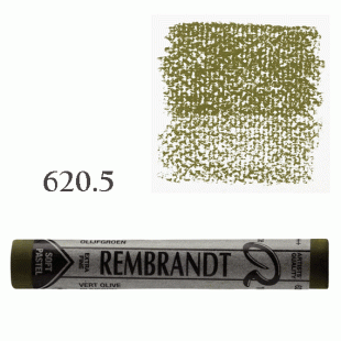 Rembrandt : Soft Pastel : Olive Green : 620.5