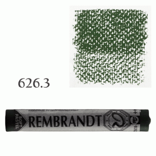 Rembrandt : Soft Pastel : Cinnabar Green Light : 626.3