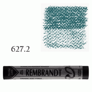 Rembrandt : Soft Pastel : Cinnabar Green Deep : 627.2