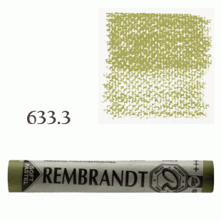 Rembrandt : Soft Pastel : Permanent Yellowish Green : 633.3