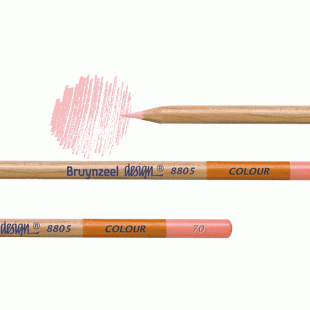 Bruynzeel Design : Artists' Coloured Pencil 8805 : 70 Naples Yellow Red