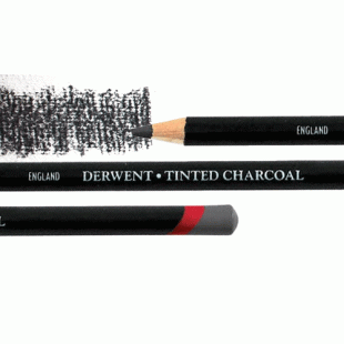 Derwent : Tinted Charcoal Pencil : TC20 : Natural