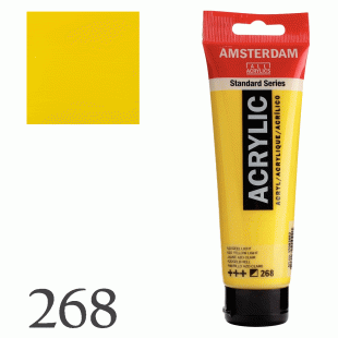 Акрилна Боя Amsterdam : 120 ml : 268 Светложълта Azo
