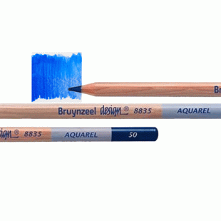Bruynzeel Design Aquarel : Watercolour Pencil : 50 Ultramarine