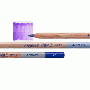 Bruynzeel Design Aquarel : Watercolour Pencil : 57 Blue Violet