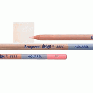 Bruynzeel Design Aquarel : Watercolour Pencil : 70 Naples Yellow Red