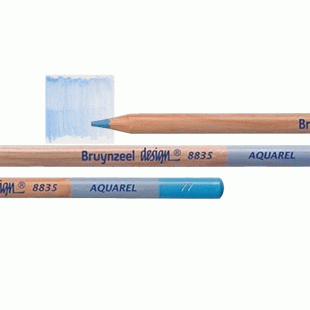 Bruynzeel Design Aquarel : Watercolour Pencil : 77 Light Ultramarine