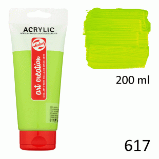 Acrylic Paint : Talens Art Creation : 617 Yellowish Green 200 ml