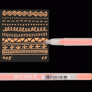 Gelly Roll Sakura Moonlight Opaque Fluorescent Gel Pen Orange
