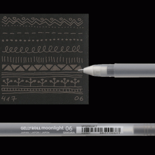 Gelly Roll Sakura Moonlight Opaque Gel Pen : Van Dyke Brown