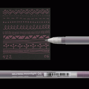 Gelly Roll Sakura Moonlight Opaque Gel Pen : Bordeaux