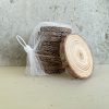 Дървена Шайба | Диаметър 10-12 cm | Гаца 10 Броя