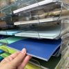 Перлен Картон | 250 gsm | А4 | 5-12 Кралско Синьо | Пакет 25 листа